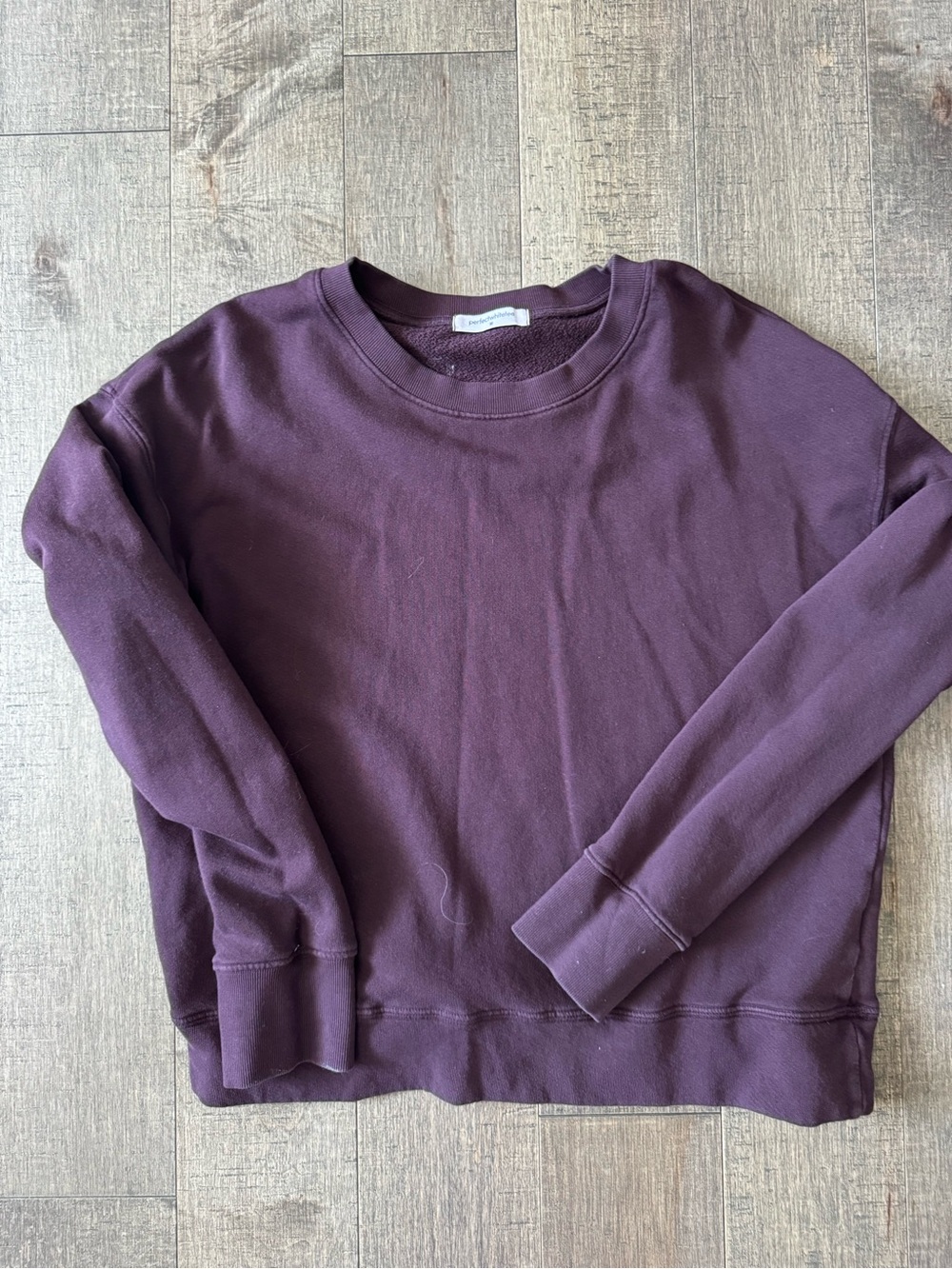 Women's Crewneck Sweatshirt - Plum
